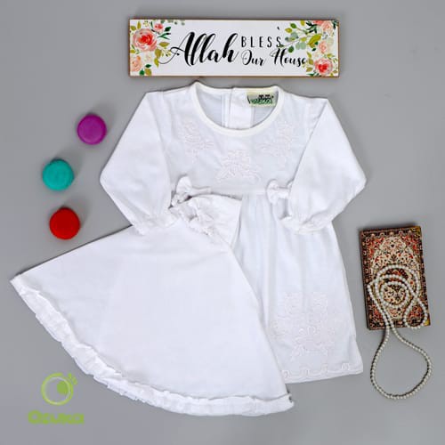 Gamis Bayi Baju Muslim Bayi Perempuan Ozuka