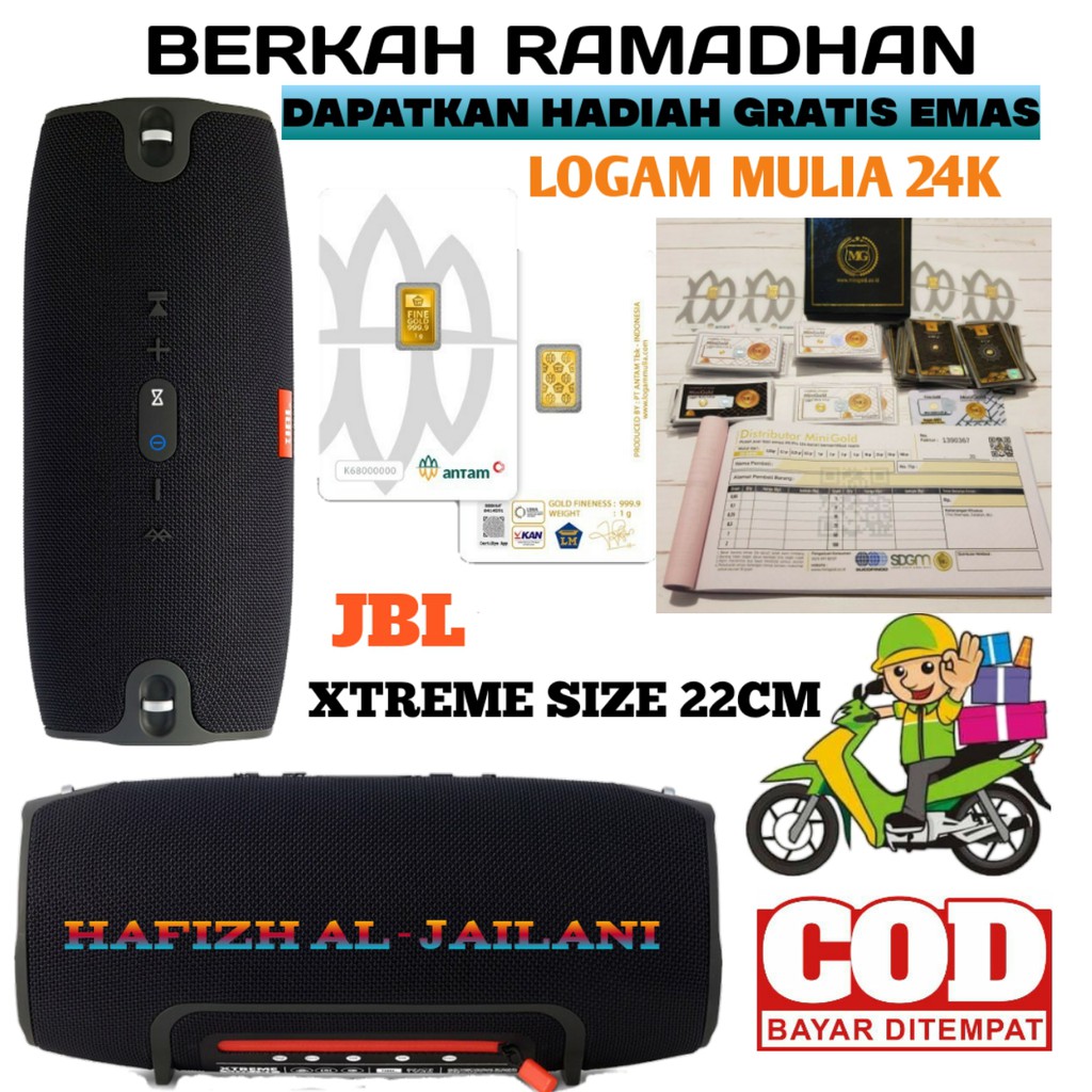 [BISA COD] Speaker JBL Xtreme Super Jumbo Bluetooth Speker Harga Termurah