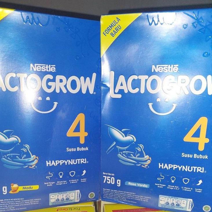 

오 Lactogrow 4 madu & vanila 750gr Recomend