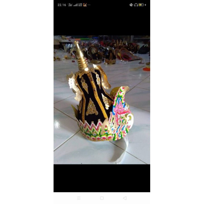 mahkota raja irah irahan kresna rama baladewa