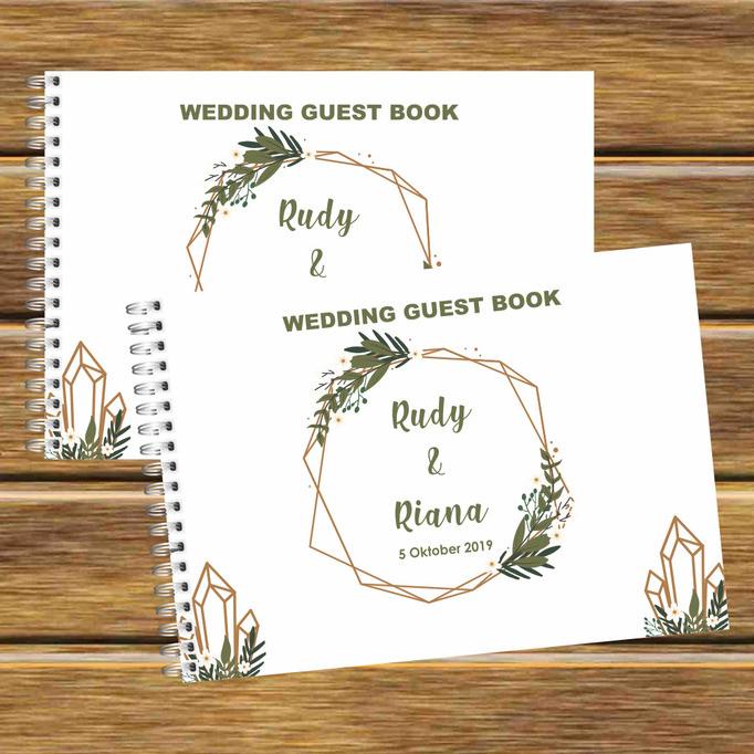 

teukuzulfikar37 Buku Tamu Pernikahan / GuestBook Paling Murah / CUSTOM KODE H-001 TERLARIS TERPERCAYA ORIGINAL