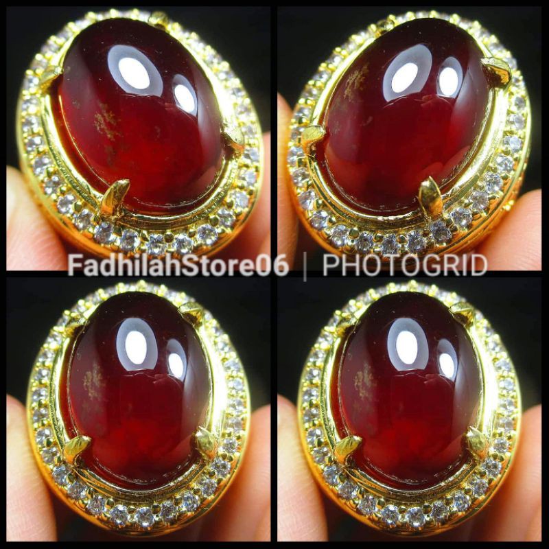 [COD] NATURAL RED HESSONITE GARNET OVAL SRILANKA CRYSTAL