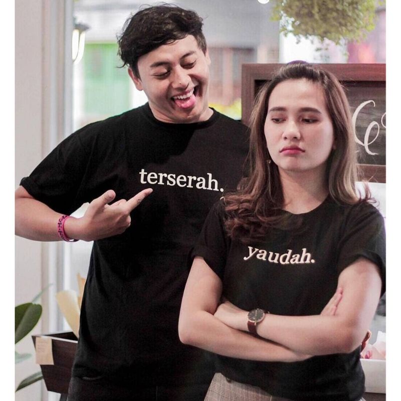 kaos TERSERAH - YAUDAH - Tumblr tee kapel lengan pendek kaos kapelan cowok cewek murah dan simple mu