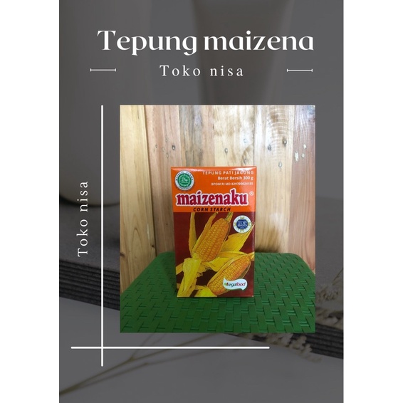 

Maizenaku / Maizena / Tepung Pati Jagung /Corn Starch 300 Gram