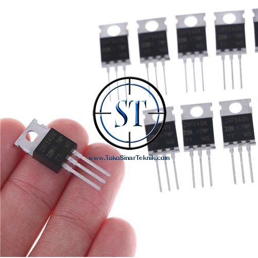 IRF 540 IRF540N IRF 540N 33A 100V 0.40 Ohm N-Channel Power MOSFET