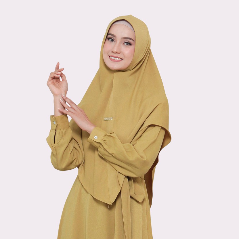 Nobby Dhamira Khimar Syari - HANYA KHIMAR SAJA-Hijau