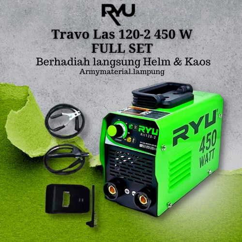 PROMO MESIN TRAVO LAS RYU ORIGINAL / TRAVO LAS 450 WATT / TRAFO LAS 900 WATT / INVERTER RYU RII 120-