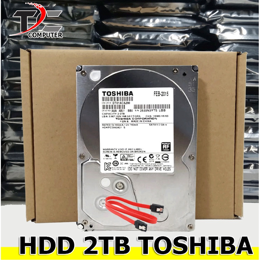 HARDISK HDD HD PC 2TB 3,5&quot; SATA TOSHIBA