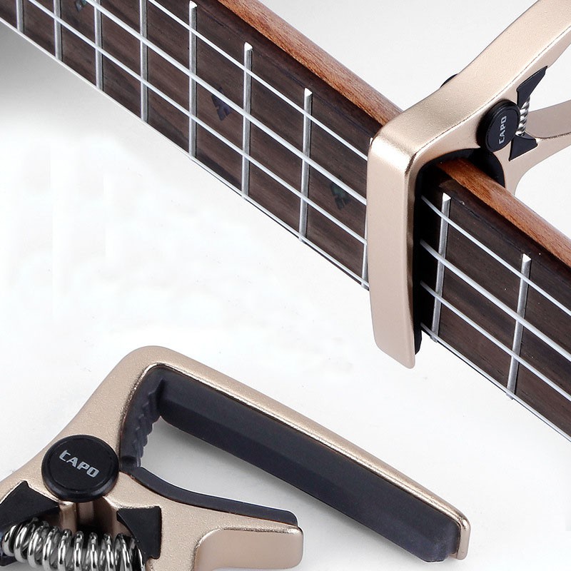 Professional Ukulele Capo 4 Strings Hawaii Guitar Capos Single-handed Quick Change Ukelele Capo