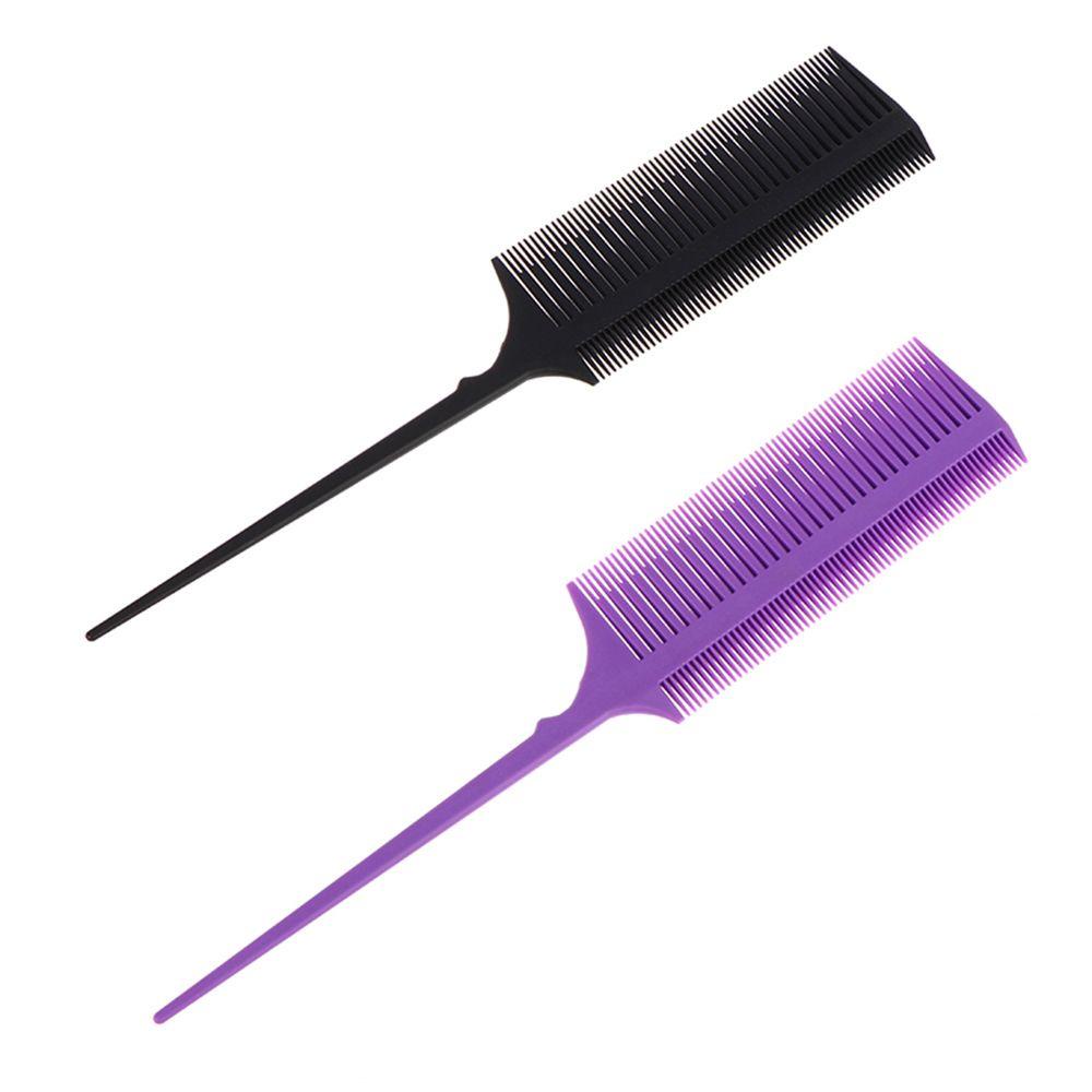 Needway Sisir Pewarna Rambut Profesional Halus Lebar Foiling Rambut Barber Rat Tail Combs Hair Styling Tool Hair Dye Tint Tool