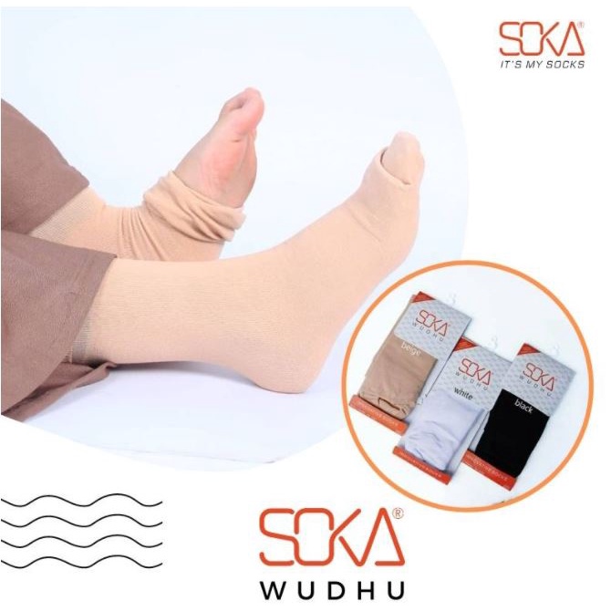 Soka - Kaos Kaki Basic Wudhu/Haji/Umroh