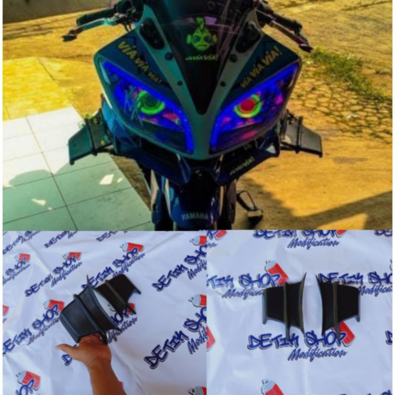 AERO FAIRING R15 V2 WINGLET R15V2 AERO FAIRING R15 V2 MODEL DUCATI