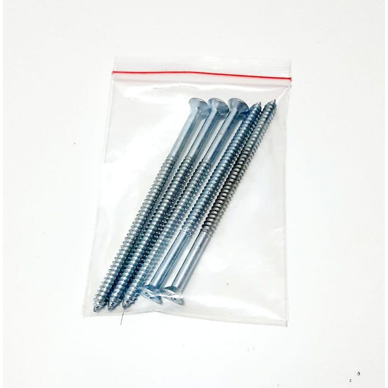 Skrup Kayu Panjang 10cm 5pcs