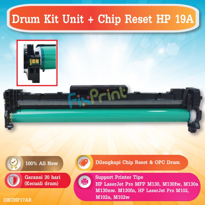 Drum Kit Unit Compatible HP 19A CF219A 17a CF271A Laserjet M102 M102a M102w M130a M130nw M130fn