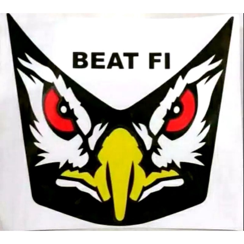 STIKER HEADLAMP STIKER LAMPU VARIASI BEAT FI