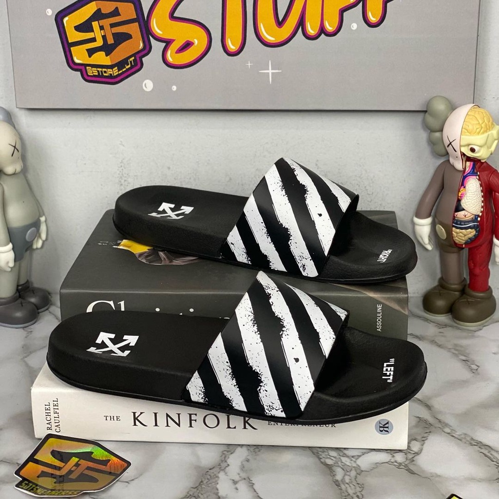 off white sandals