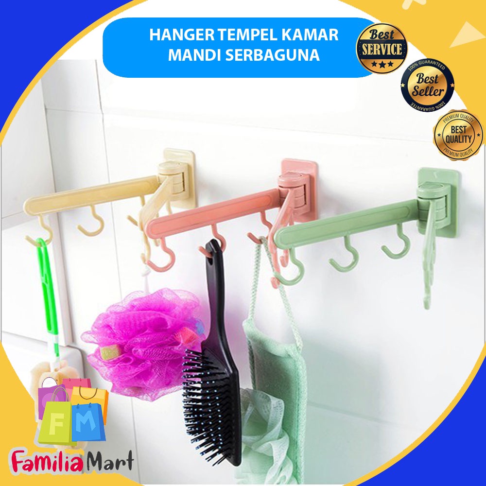 HANGER SERBAGUNA GANTUNGAN DINDING CANTOLAN TEMPEL KAMAR MANDI DAPUR