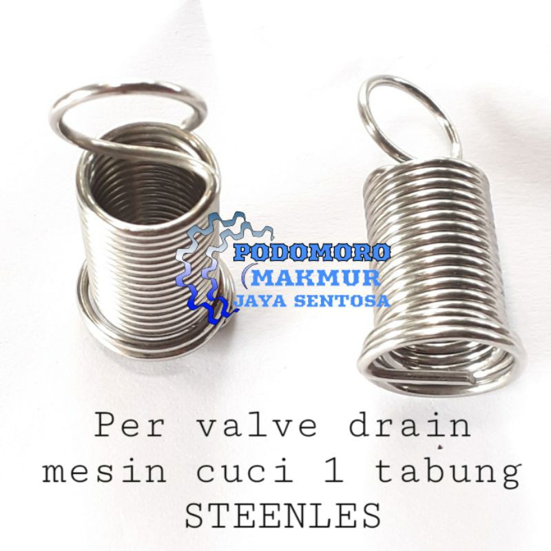pir per drain valve / pembuangan mesin cuci 1 tabung STEENLES HIGH QUALITY