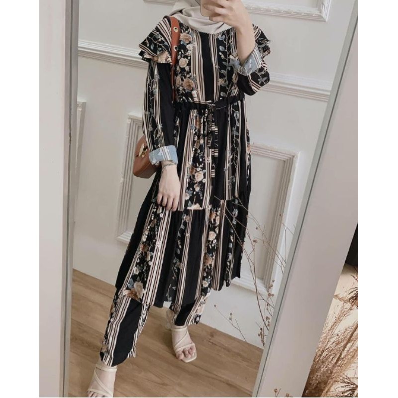 Grosir dan Ecer Baju Setelan Wanita Marina One Set