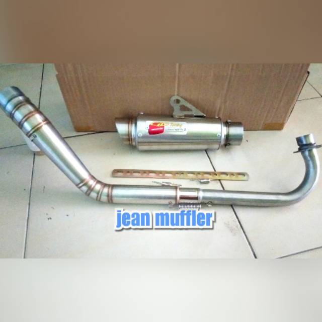 KNALPOT RACING CLD MONSTER SUPRA X 125 REVO BLADE KARISMA C70 DLL.KNALPOT CLD BEBEK KOLONG