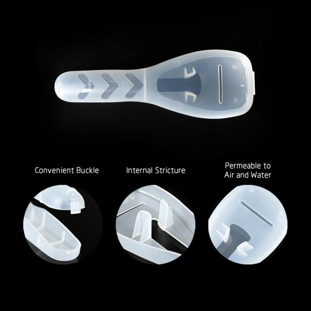 [Elegan] Kotak Penyimpanan Alat Cukur Portable Ramah Lingkungan Travel Tempat Alat Cukur Box Pisau Cukur Pria Razor Case