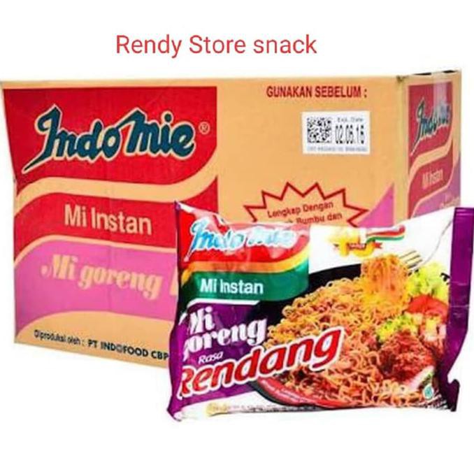 

Terlaris# Indomie Rasa Rendang Isi 40 Pcs 1 Dus / Mie Instan