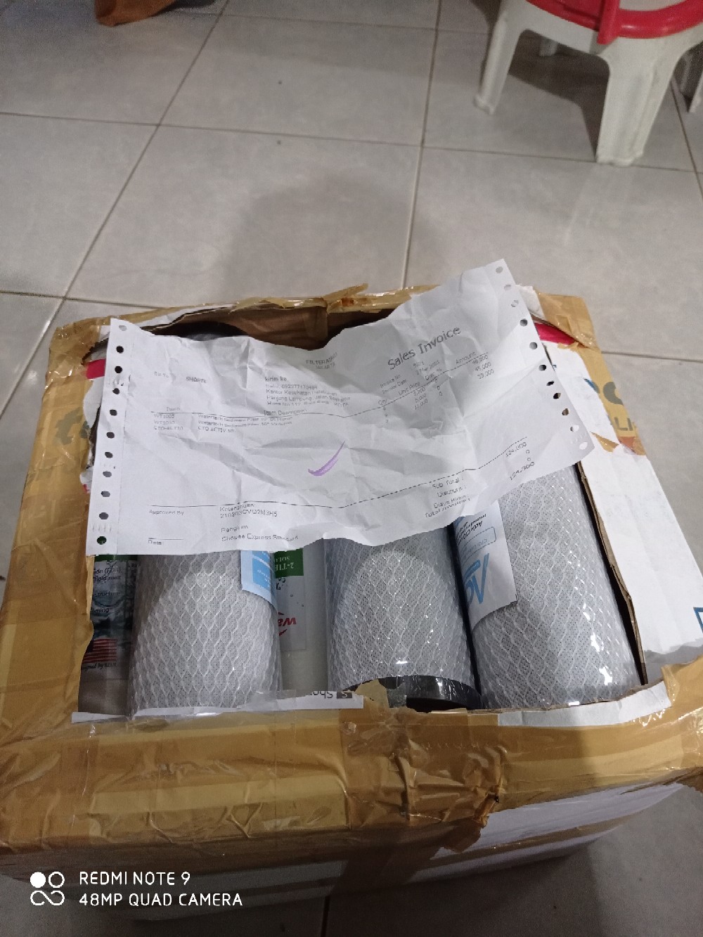 Paket 3 Refil Filter Cto Activ 10 ( Coconut Activated Carbon )