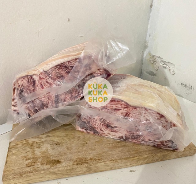 Daging Sapi Beef Steak Wagyu Primary / Sirloin Meltique 1 Kg - 5 pcs