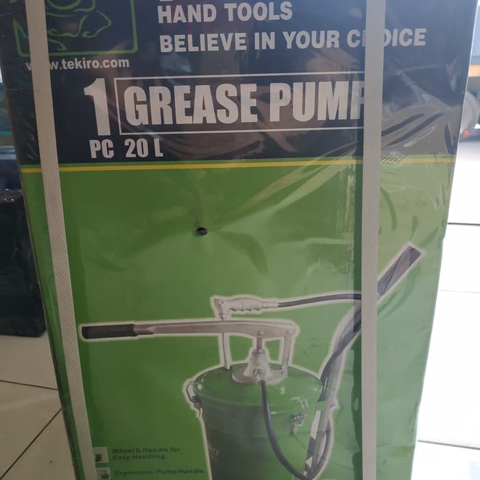 Tekiro POMPA GEMUK 20 L TEKIRO GREASE PUMP 20L Tekiro High Pressure Grease Pump Drum 20 Liter