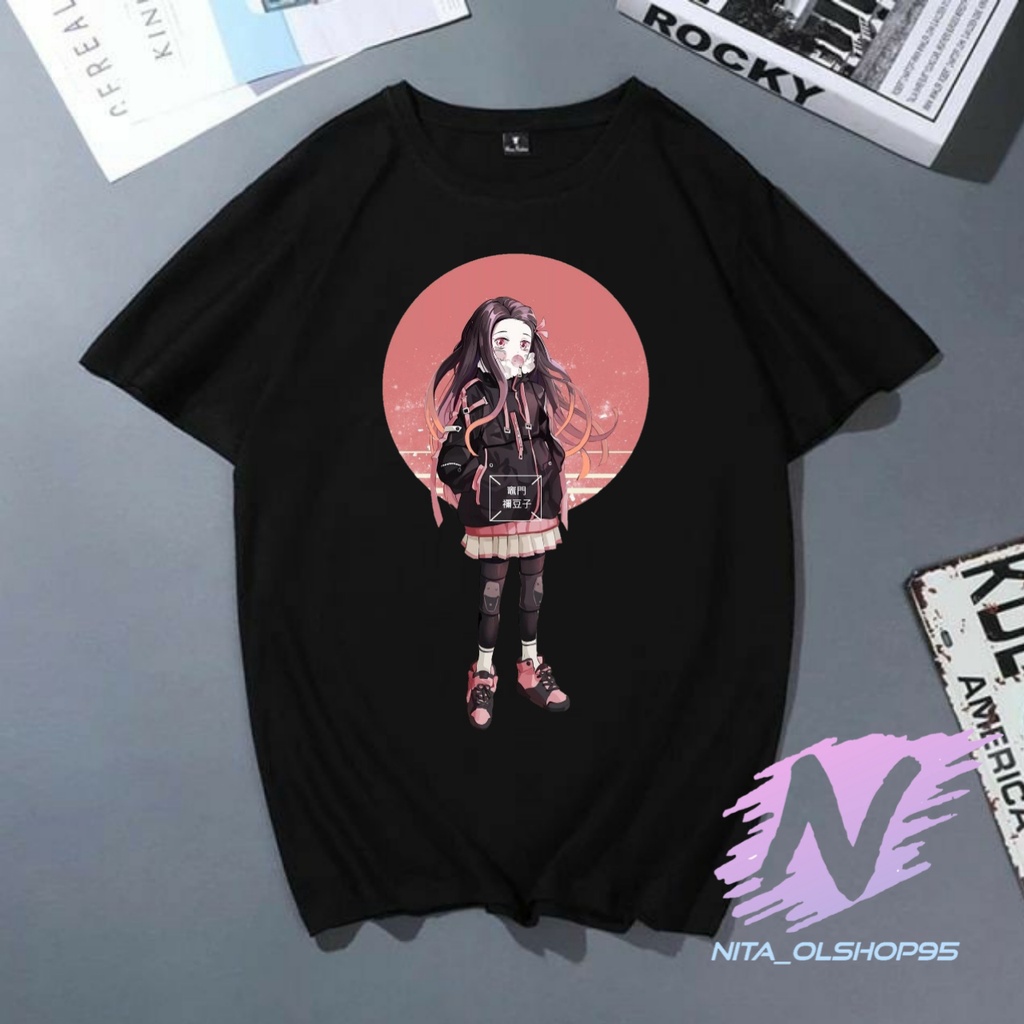 BAJU KAOS ANAK NEZUKO ANIME