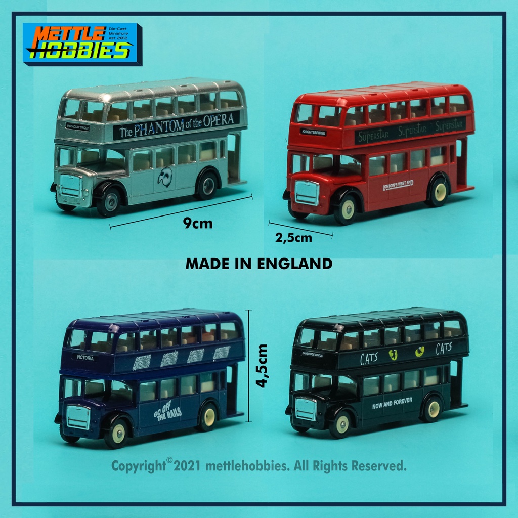 Lledo London Experience Routemaster Bus Diecast Miniatur Replika Bis 1:76
