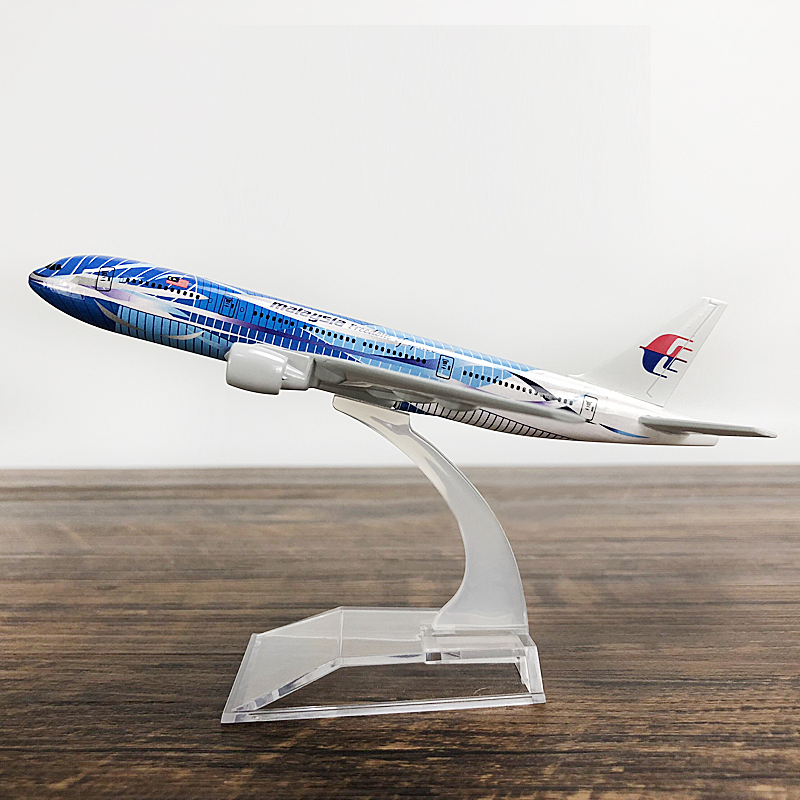 Miniatur Diecast Pesawat Terbang Malaysia Airlines A320 Airbus A380 Boeing B737 B777 B787 16CM Skala 1 / 400