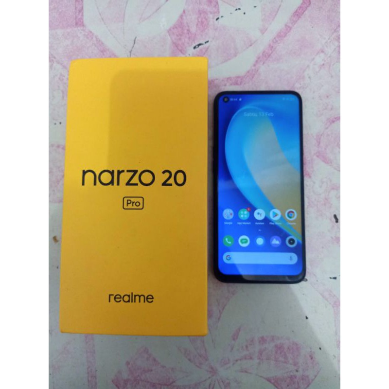 Hp Bekas Second Minus murah Realme Narzo 20 Pro Ram 8/128