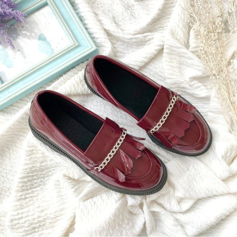 Sepatu Docmart Kalina / Sepatu Loafers Wanita / Sepatu Wanita