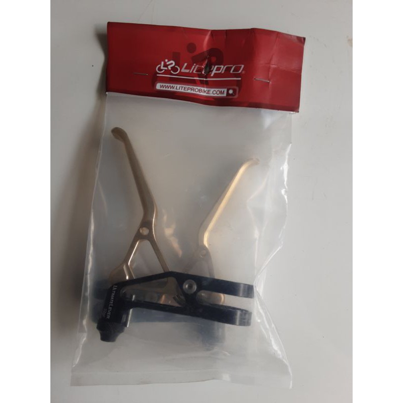 handle rem sepeda lipat litepro gold