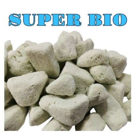 TERMURAH !!! SUPER BIO 100 GRAM MEDIA FILTER BIOLOGI, MADE IN JAPAN MEDIA FILTER PENJERNIH AIR