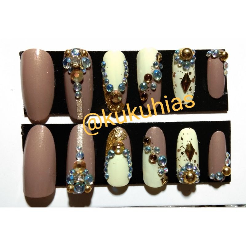 

KukuHias Wedding handmade full dekorasi isi 10-12pcs free lem