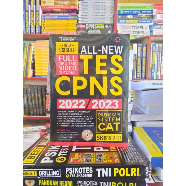 Buku All New Tes CPNS 2022/2023 +CD-0
