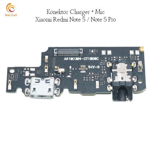 Konektor Charger Mic Xiaomi Redmi Note 5 Note 5 Pro