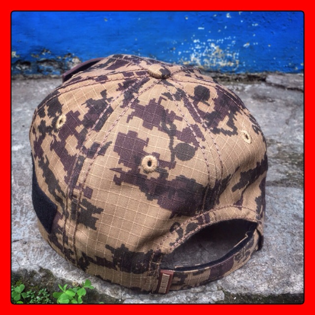 Topi doreng pramuka velcro terbaru/topi tactical