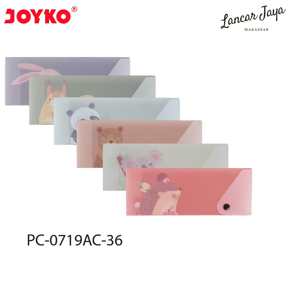 

Kotak Tempat Pensil Pencil Case Joyko PC-0719AC-36 Animal Calendar