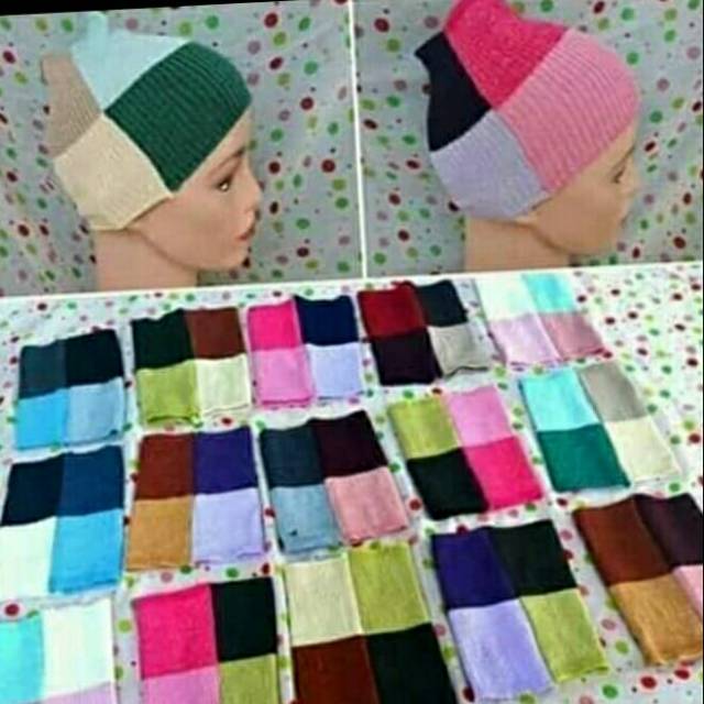 CIPUT RAJUT WANITA KOMBINASI