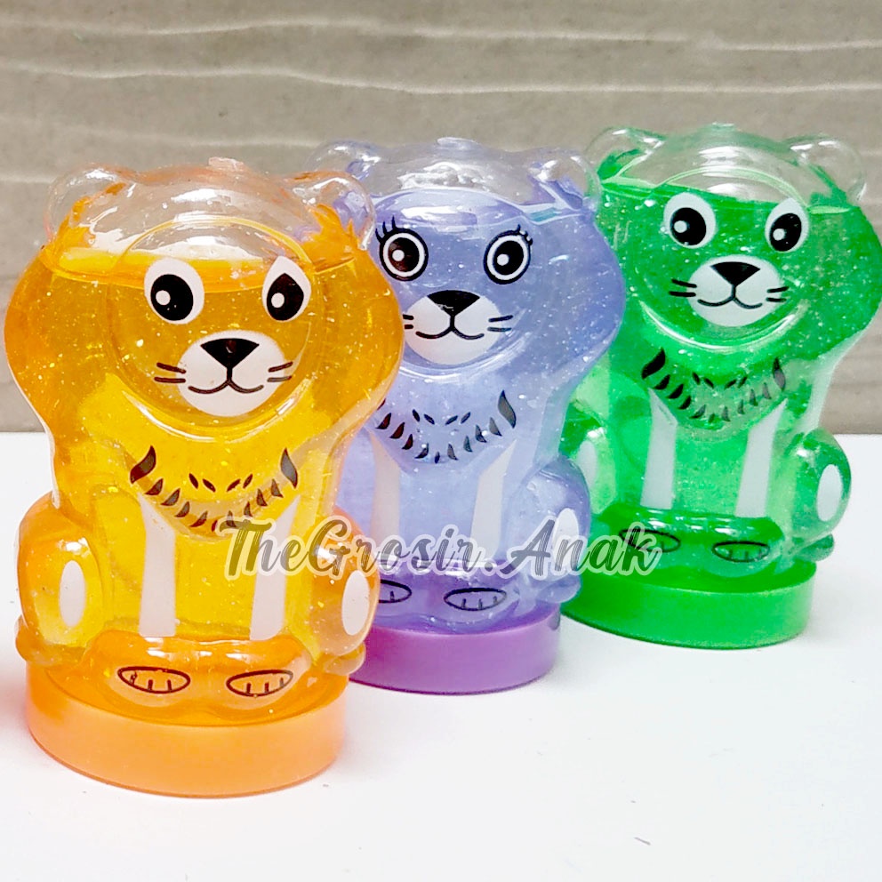 MURAH!!! Slime Clear Jelly Singa Lion King BOTOL WANGI