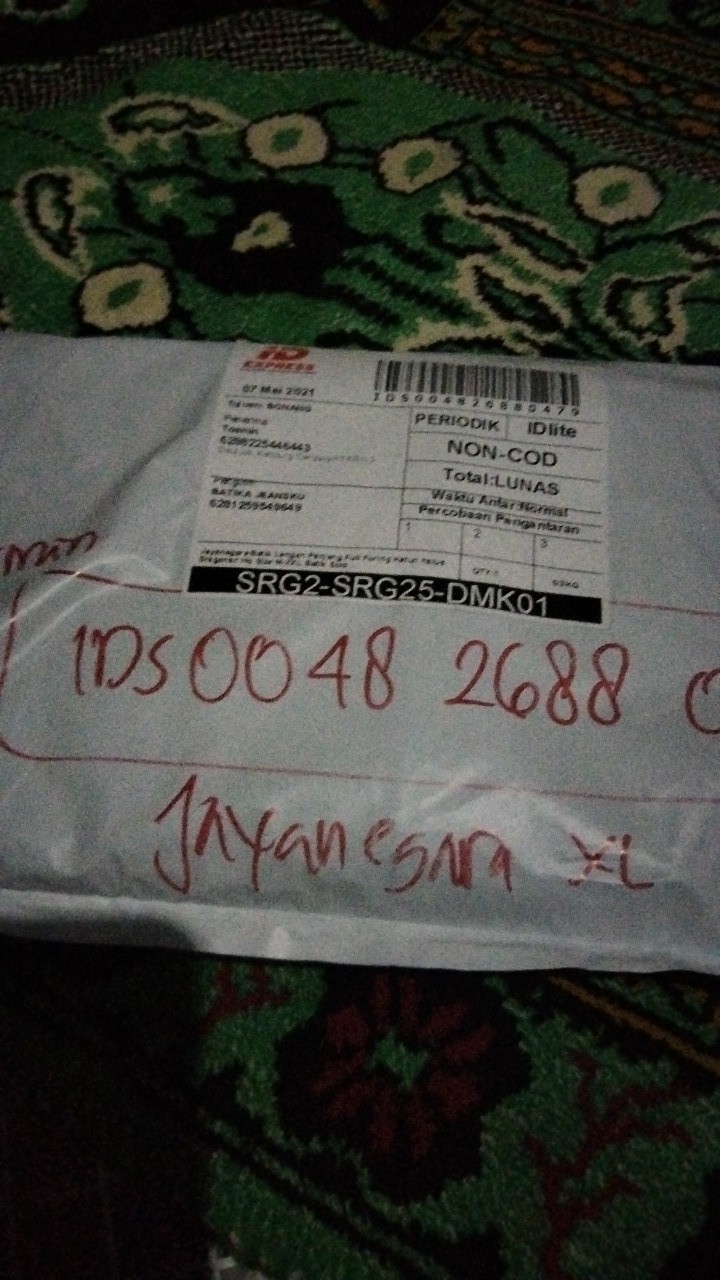 Jayanegara Batik Lengan Panjang Full Furing Katun Halus Sragenan Hq Size M-xxl Batik Solo Kanaya