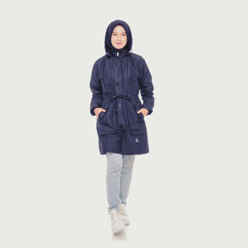 ANAPHA jacket muslimah parka wanita hijab jaket hijabers syar i syari syar'i muslimah hijacket