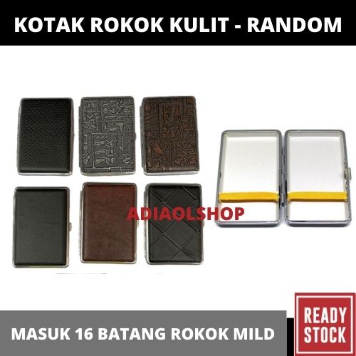 KOTAK ROKOK KULIT - RANDOM