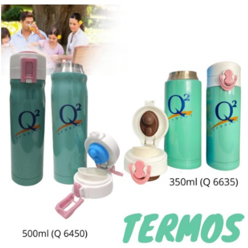 Vacuum Flask Stainless steel / Botol minum termos thermos Tahan panas &amp; dingin 350ml/500ml 6635/6450