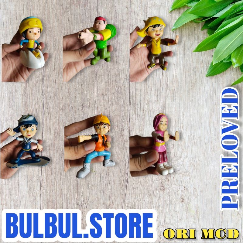 Action Figure Boboiboy Happy Meal Gopal Yaya Boboiboy Fang Ying mainan Boboiboy Murah