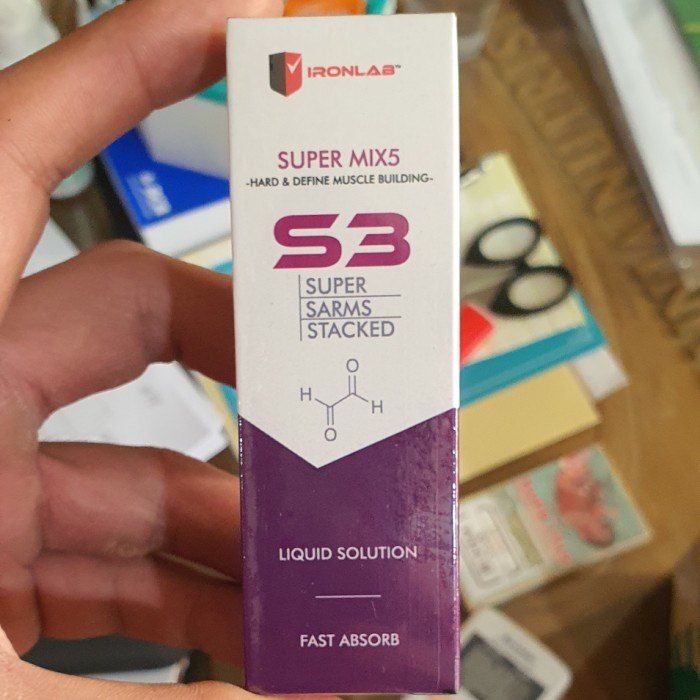 {cantikstore} SARM SARMS SUPER MIX5 MIX 5 IRONLABS3 [30 ML]  Berkualitas