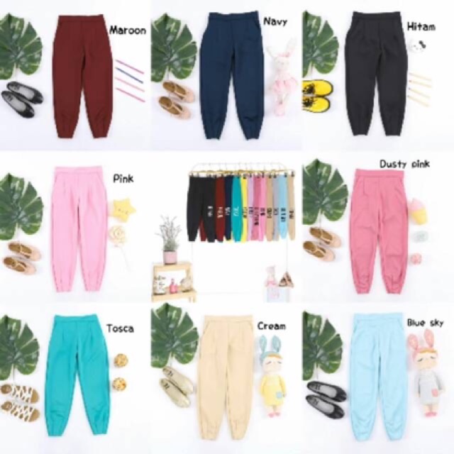 Celana gummy anak size kids SML usia 2-5 tahun sparkle gummy pants